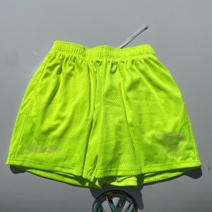 Inaka Power Mesh Shorts - Lime neon Large